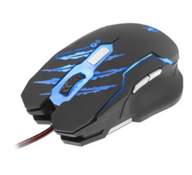 Ratón (Mouse) Óptico Gamer LETHAL HAZE, hasta 3200dpi, 6 botones, Iluminación RGB Programables, USB, XTECH XTM-610