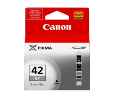Cartucho de Tinta Original CLI-42 GY, Color Gris, 13ml, ChromaLife 100+, CANON 6390B009AA
