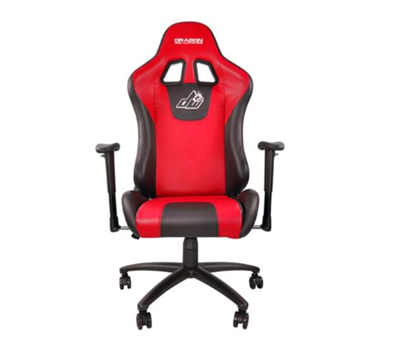 Silla Gamer Ergonómica Dragón XT Modelo Racing, Descansabrazos 1D, Color Rojo-Negro, NEXTEP NE-460R
