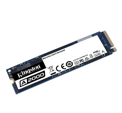 Unidad de Estado Solido A2000, Capacidad 1TB (1,000GB), F. F. M.2", NVMe PCIe Gen 3.0, KINGSTON SA2000M8/1000G