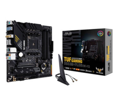 Tarjeta Madre (MoBo) TUF B550M-PLUS GAMING WIFI II, 4x DIMM DDR4 (Max 128GB RAM), 1x HDMI / 1x DP, Wi-Fi, Micro ATX, Socket AMD AM4, ASUS 90MB19Y0-M0EAY0