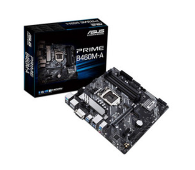 Tarjeta Madre (MoBo) PRIME B460M-A, Socket 1200, 4x DIMM (DDR4 Max 128GB), DVI-D / HDMI / DP, ASUS 90MB13E0-M0AAY0