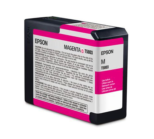 Cartucho de Tinta Magenta, 80ml, para Stylus Pro 3800, EPSON T580300