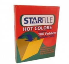 Folder Tamaño Carta, Color Amarillo, Caja C/ 100 Piezas, MAPASA F HOT AMARILLO CARTA