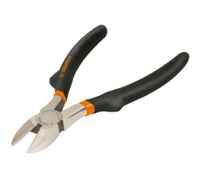 Pinza Corte Diagonal 6", Mango de Vinil, TRUPER T202-6