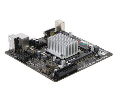 Tarjeta Madre (Mobo), CPU Integrado Intel Celeron J3060, 1xDDR3L 1600/1333/1066 MHz, 8 GB Max, Video Intel HD graphics, Audio, Red, SATA 3.0, Mini-ITX, BIOSTAR J3060NH