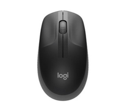 Ratón (Mouse) Óptico Inalámbrico M190, 3 Botones, Ambidiestro, 1,000 DPI, Color Negro, LOGITECH 910-005902