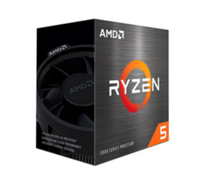 Procesador (CPU) Ryzen 5 5600X, 3.7 GHz (hasta 4.6 GHz), Socket AM4, Six-Core, 65W, AMD 100-100000065BOX