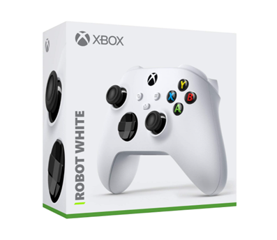 Control Inalámbrico para XBOX Series Robot White, compatible con Xbox One, MICROSOFT QAS-00011
