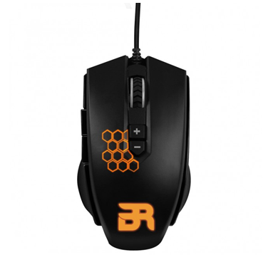 Ratón (Mouse) Gamer BALAMRUSH, Alámbirco (USB), Longitud del Cable 1.5 Metros, Color Negro, ACTECK BR-91287