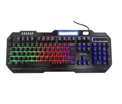 Teclado Gamer, Membrana, RGB, Alambrico (USB), Longitud Cable 1.5 Metros, OCELOT OGEK01