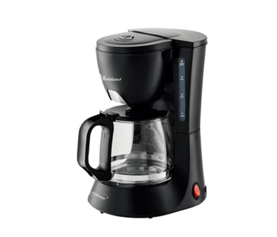 Cafetera por Goteo, CKM-204 N, 4 Tazas, 600 ml, Negro, KOBLENZ 00-0605-00-6