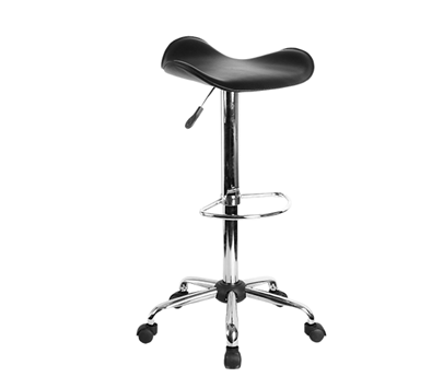 Taburete para Bar con Reposapiés, Color Negro, 100Kg Máx, XTECH XTF-BS101