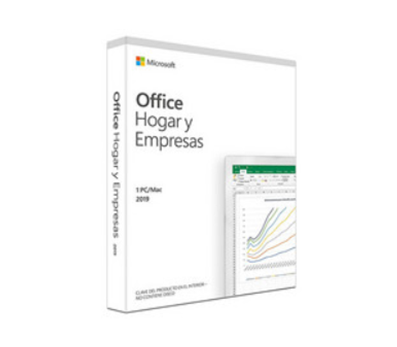 Microsoft Office Hogar y Empresas 2019, 1PC, Windows / Mac, Español, MICROSOFT T5D-03330