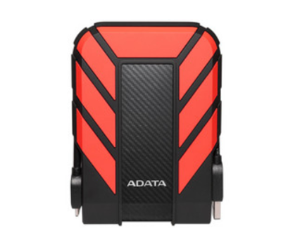 Disco Duro Externo Durable HD710 Pro, IP68, Capacidad 2TB (2,000GB), Interfaz USB 3.1, Color Rojo, ADATA AHD710P-2TU31-CRD