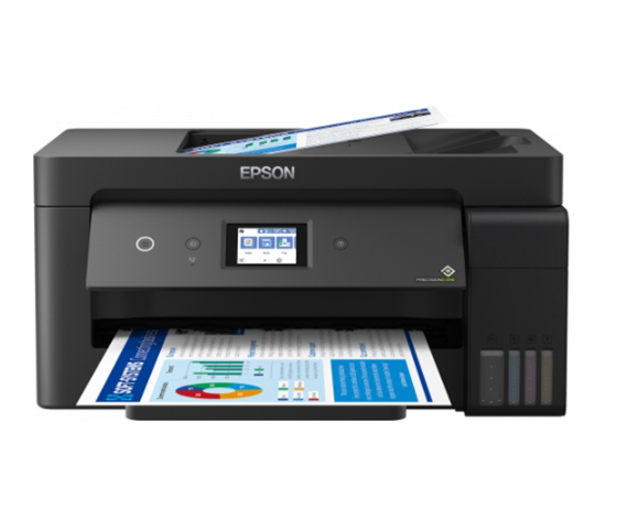 Impresora Multifuncional Inalámbrica EcoTank L14150, Impresora, Copiadora, Escáner y Fax, Sistema de Tanques de Tinta, Wi-Fi, Ethernet, USB, EPSON C11CH96301