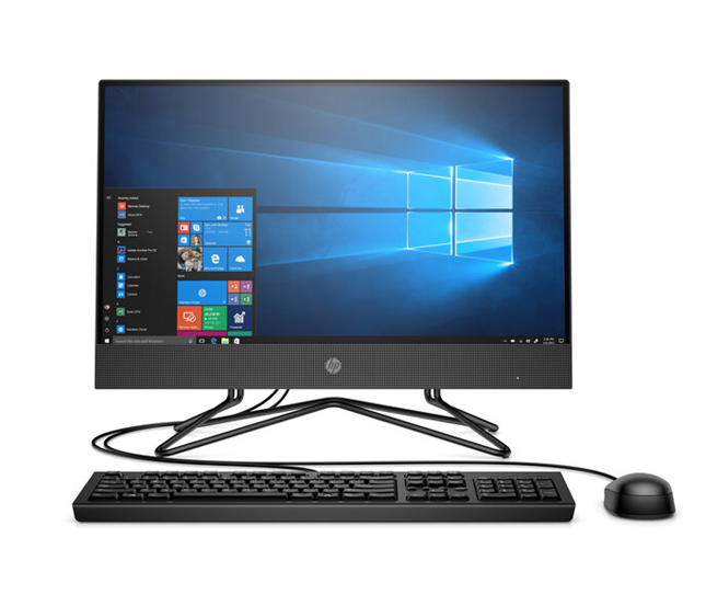 Computadora de Escritorio (Desktop) All in One 200 G4, Intel Pentium Silver J5040, RAM 4GB DDR4, HDD 1TB, 21.5" LED, Video UHD Graphics 605, Win 10 Home, HP 2F9M1LT#ABM