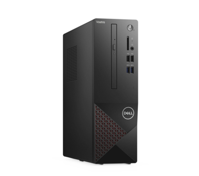 Computadora de Escritorio (Desktop) Vostro 3681, Intel Core i3 10100, RAM 4GB DDR4 (64GB MAX), HDD 1TB, Video UHD Graphics 630, DVD±R/RW, Win 10 Home, DELL 1T2M5