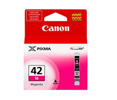 Cartucho de Tinta Original CLI-42 M, Color Magenta, 13ml, ChromaLife 100+, CANON 6386B009AA