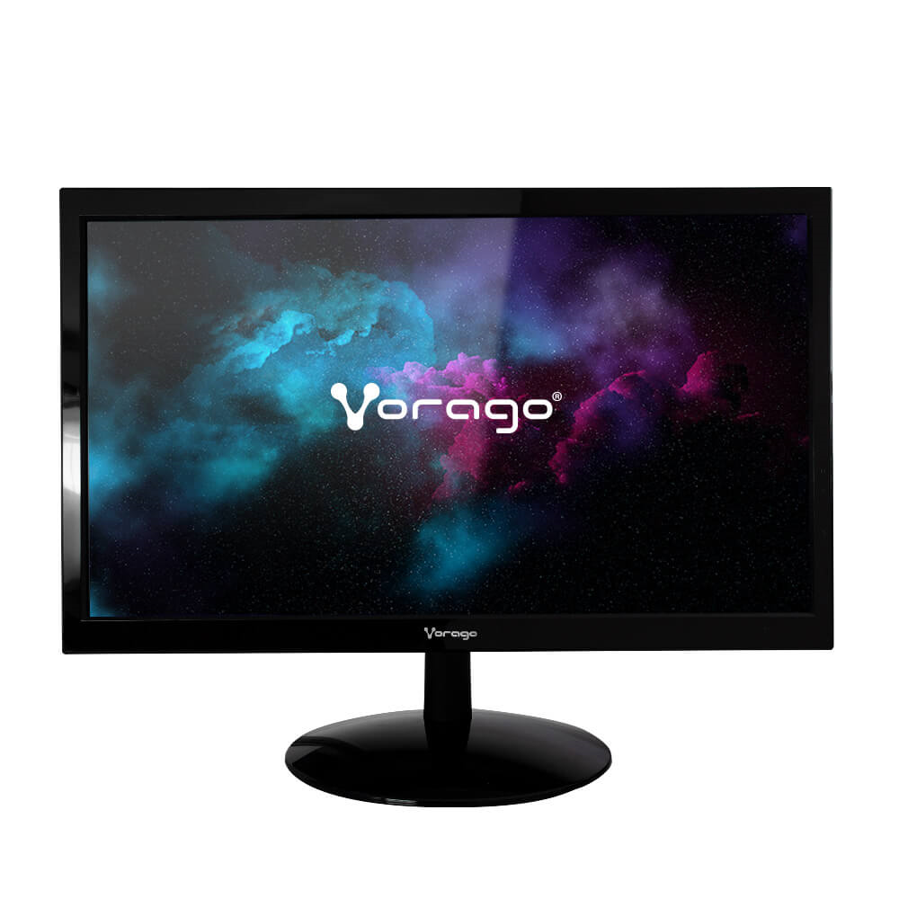 Monitor LED Widescreen 204, de 19.5", Resolución 1366 x 768, 2-5 ms, HDMI / VGA, VORAGO LED-W19-204