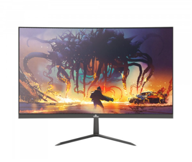 Monitor Gamer Curvo Yeyian Sigurd 2501 LED 23", Full HD, Widescreen, 144Hz, DP / HDMI, Color Negro, QIAN YMS-70802