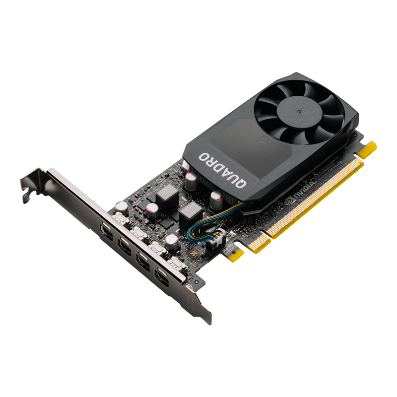 Tarjeta de Video NVIDIA Quadro P620, 2GB GDDR5, 4x Mini DisplayPort, PCI-E 3.0, PNY VCQP620V2-PB
