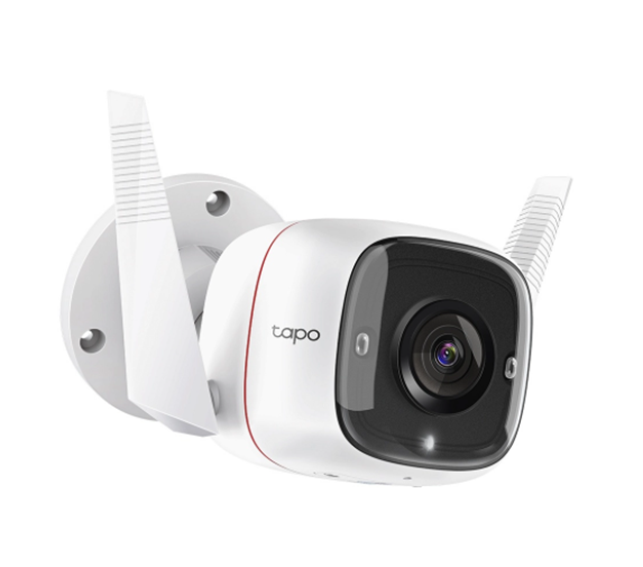 Cámara IP Wi-Fi Para Exteriores, 3 MP, Audio Doble Vía, Visión Nocturna, Notificación Push, Ranura Micro SD, TP-LINK TAPO C310