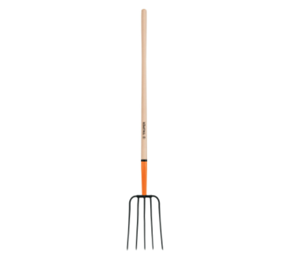 Bieldo Para Paja, 5 Dientes, Mango de 48",  TRUPER BPJ-5