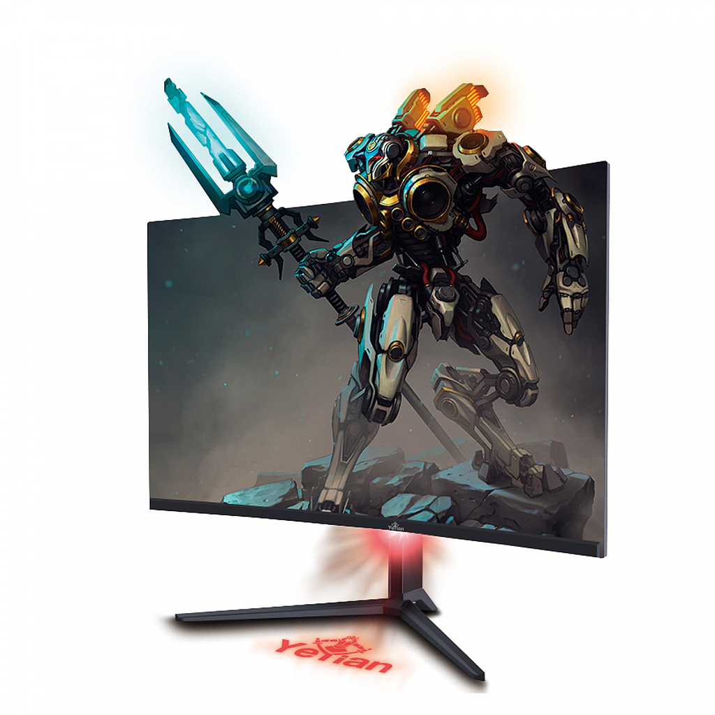 Monitor Gamer Curvo LED 27” YEYIAN SIGURD 3001, Resolución Full HD (1920 x 1080), 165Hz, 1ms, 1x DP, 1x HDMI 1x DVI, Color Negro, QIAN YMC-70102
