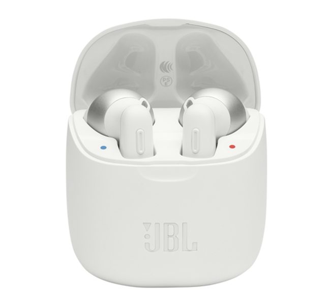 Audífonos Inalámbricos In Ear True Wireless Tune 220TWS, con Estuche de Carga, Bluetooth 5.0, Color Blanco, JBL JBLT220TWSWHTAM