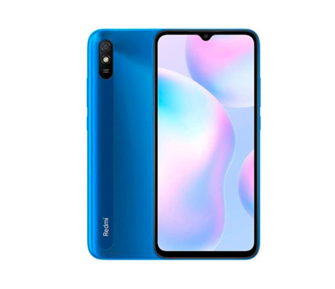 Smartphone Redmi 9A, 6.53" HD+, 32GB/2GB, Cámara 13MP/5MP, Mediatek, Android 10, Color Azul, XIAOMI REDMI9A-A
