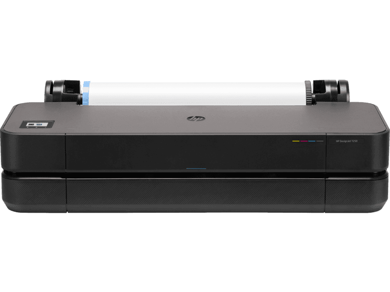 Plotter a Color DesignJet T250 de 24", hasta 2400 x 1200 dpi, USB 2.0, Ethernet, Wi-Fi, HP 5HB06A#B1K
