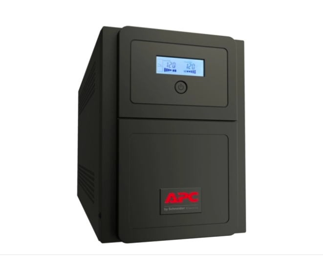 UPS (No Break), Modelo SMV750A Línea Interactiva, 750VA / 525W, Entrada 120V, Salida 120V, 6 Contactos, RS232 + USB, APC SMV750A