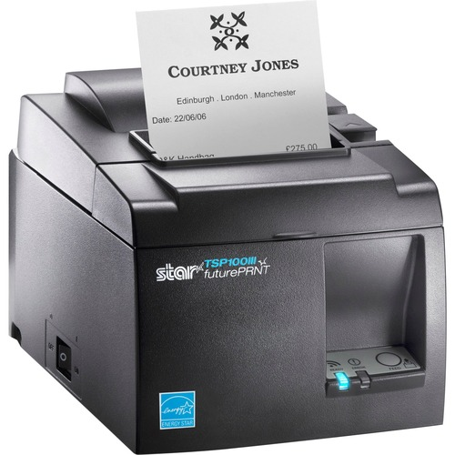 Impresora de Recibos / Tickets (Miniprinter) Térmica, TSP143IIIU, 80 / 58mm, Alámbrica (USB), Color Negro, Incluye Fuente de Poder, STAR MICRONICS 39472310