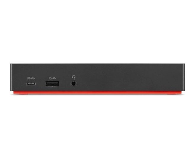 Docking Station Thinkpad USB-C Dock Gen2, USB-C 3.0, 3x USB 3.0, 2x USB 2.0, 1x HDMI/2x DisplayPort/1x RJ-45, Color Negro, LENOVO 40AS0090US