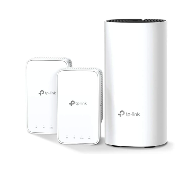 Sistema de Malla (Wi-Fi Mesh) Deco M3, Doble Banda (Hasta 1,200 Mbps) Color Blanco, 3 Piezas, TP-LINK DECO M3 (3-PACK)