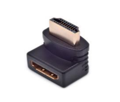 Adaptador de Video HDMI - HDMI (M-H), Angulo 90°, GIGATECH ADP-007