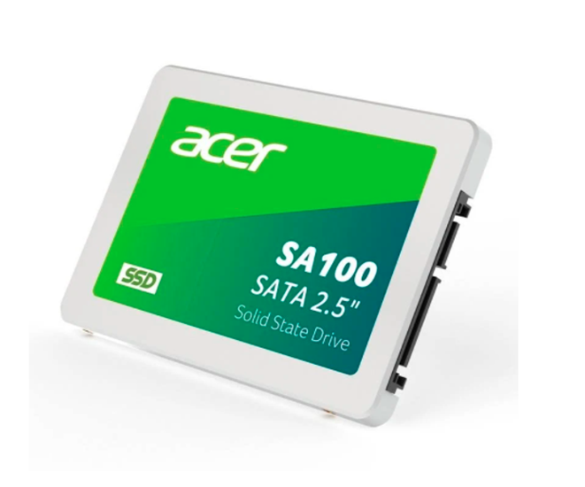 Unidad de Estado Solido (SSD) SA100, Capacidad 240GB, F. F. 2.5", SATA Rev. 3.0 (6Gb/s), ACER BL.9BWWA.102
