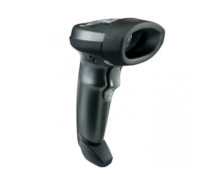 Escáner de Códigos de Barras (Lector de Códigos), Alámbrico, USB, 1D, Incluye Base, ZEBRA LI2208-SR7U2100SGW