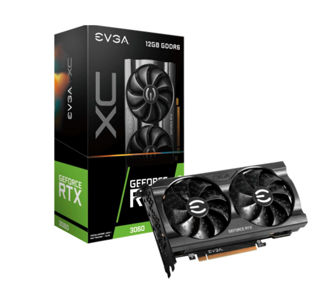 Tarjeta de Video NVIDIA GeForce RTX 3060 XC GAMING, 12GB GDDR6, 1xHDMI, 3xDP, PCI Exp 4.0, EVGA 12G-P5-3657-KR