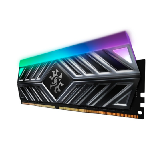 Memoria Ram XPG Spectrix D41 Tungsten Grey DDR4, PC4-25600 (3200MHz), 8GB, Non-ECC, CL16, XMP, ADATA AX4U32008G16A-ST41