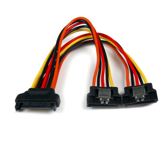 Cable Adaptador Splitter Divisor de Alimentación SATA, 15cm, STARTECH PYO2LSATA