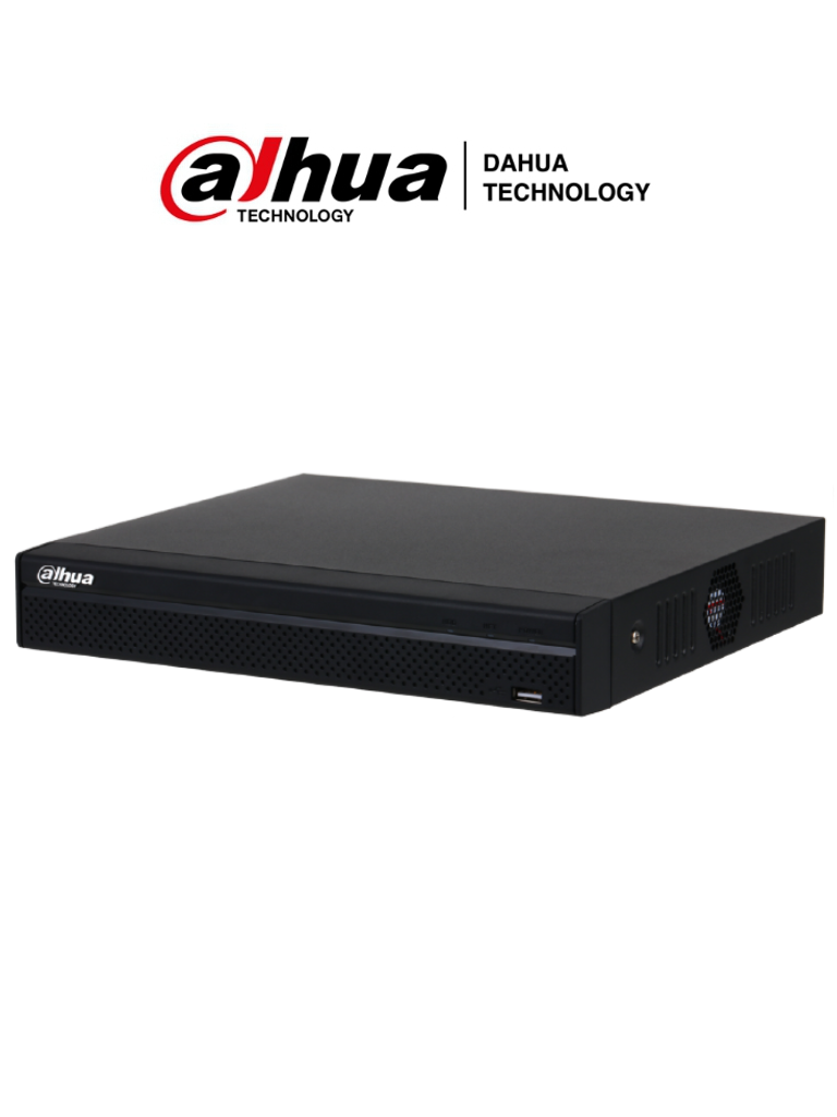 NVR con 8 Canales IP, 8 Puertos PoE, Smart H.265+ / Smart H.264+, HDMI / VGA, Soporta HDD 8TB (SATA), P2P, DAHUA DHI-NVR1108HS-8P-S3/H