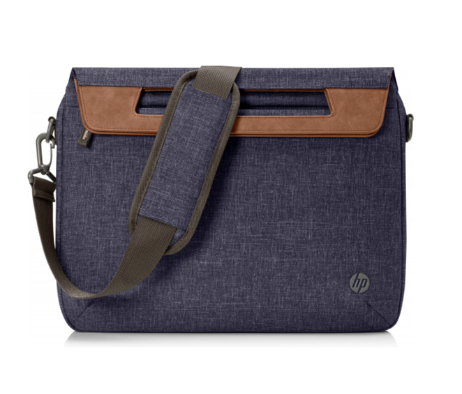 Maletín, Modelo  RENEW,  Hasta 14", Navy Brief Case, HP 1A215AA#ABL