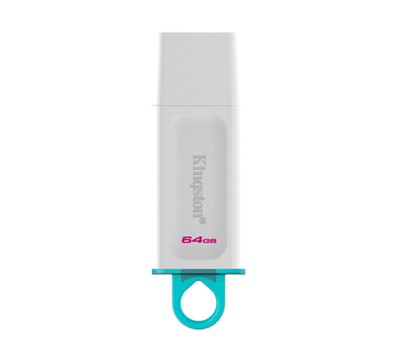 Memoria Flash USB 3.2, DataTraveler Exodia, Capacidad 64GB, Color Blanco, KINGSTON KC-U2G64-5R