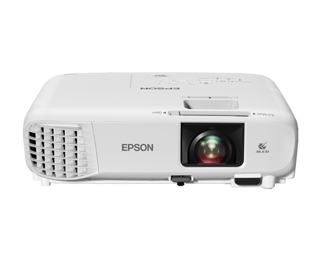 Videoproyector PowerLite W49 3LCD, WXGA 1280 x 800, 3800 Lúmenes, Color Blanco, HDMI / VGA / RJ45 / USB, EPSON V11H983020