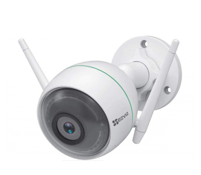 Cámara Bala IP 2 Megapíxel / Wi-Fi / Micrófono Integrado / Detección de movimiento / Notificación Push / Ranura Para Memoria / Uso en Exterior, EZVIZ C3WN