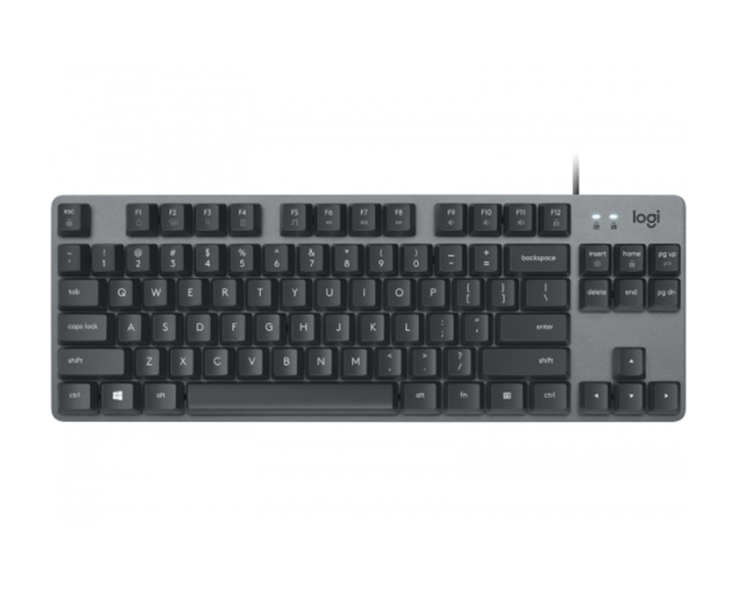 Teclado Mecánico Gamer, K835 TKL, Alámbrico USB, Color Negro / Gris, Español, LOGITECH 920-010085