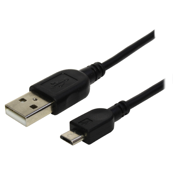 Cable de Datos USB "A" (M) a USB "Micro B" (M), Color Negro, Longitud 1.8  Metros, XCASE ACCCABLE42MICR