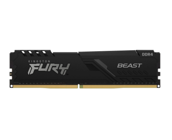 Memoria RAM XFURY Beast, DDR4, 4GB, 2666MHz, PC4-21300, 1.2V, CL16, KINGSTON KF426C16BB/4